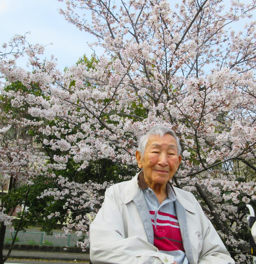 外出レクリエーション「桜見物」